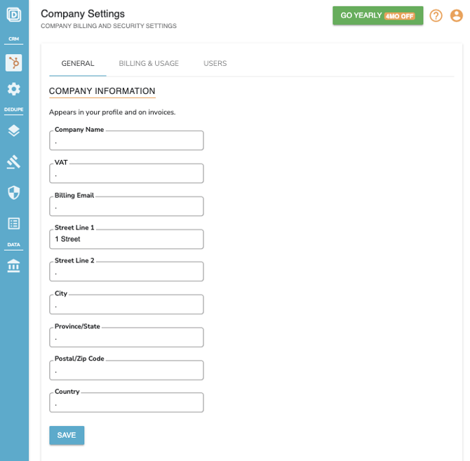 Dedupely_CompanySettings2
